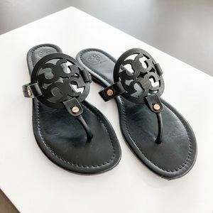 Tory Burch miller sandal in black size 9